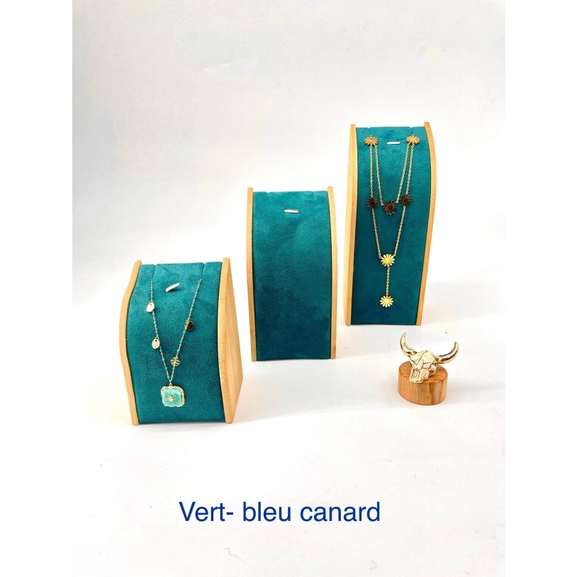 PRESENTOIR. BLEU  3 EN 1