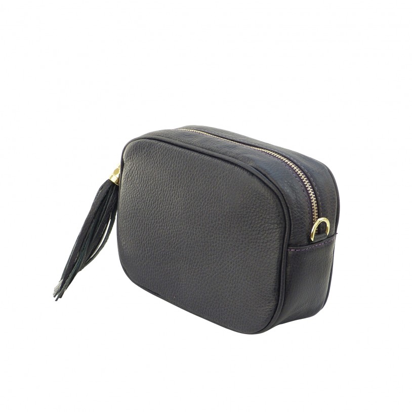 Italian Women's Shoulder Bags in Grained Cowhide SHG209