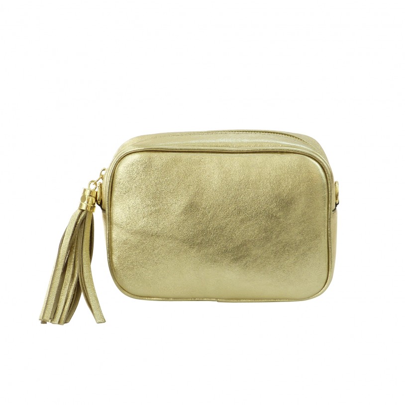 Italian Women's Shoulder Bags in Grained Cowhide SHG209